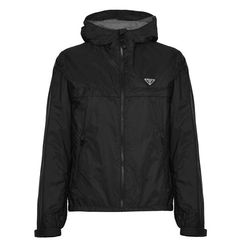 black jacket prada|prada nylon jacket men.